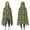 DarkGreen Cartoon Dinosaurs, variant on Wearable Blanket,DarkGreen Cartoon Dinosaurs Eggs Pattern Hooded Wearable Flannel Blanket for Adults & Teens,Winter Poncho Shawl Wrap Cape Cozy Anti-Pill,50"x60"