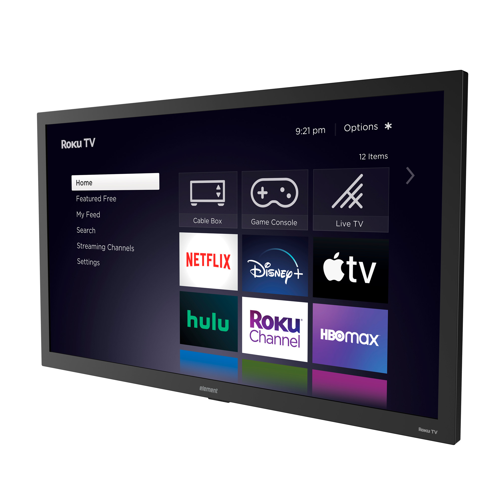 Element Electronics 55" 4K UHD Partial Sun Outdoor Roku Smart TV, Weatherproof (IP55 Rated), Tempered and Anti-Glare Glass (EP400AB55R) - image 3 of 16