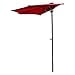 thumbnail image 3 of International Caravan YF-1147-2.7M-RR Parasol Encastrable Mural Demi-Rond de 9 Pi, Rouge Rubis, 3 of 4