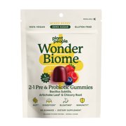 WONDERBIOME MIXED BERRY 60CT 2-1 PRE & PROBIOTIC GUMMIES