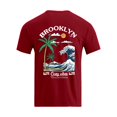 thumbnail image 6 of Bibifish Mens T-Shirts Oversize Back Graphic Letter Print Tees Streetwear Casual Short Sleeve Tshirts, 6 of 7