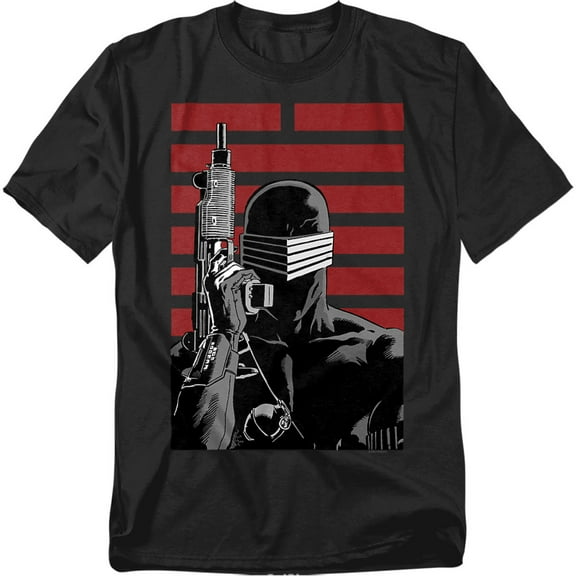 G.I. Joe T-Shirt Snake Eyes Ninja Unisex Graphic Tee For Men & Women