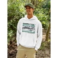 thumbnail image 2 of Pipeline Floral Waves Graphic Tee - Men's Hoodie, 2 of 4