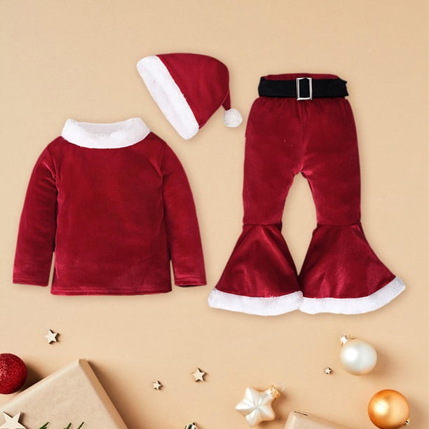 Disfraz de Navidad para niños, traje de cosplay para actuación en el escenario, fiesta de año Nuevo 110 centímetros