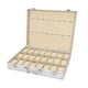 thumbnail image 3 of Maleta para relojes, caja de lujo para relojes de colección para hombres, caja de almacenamiento portátil, organizador, estuche de transporte, 24 y 8 ranuras, 3 of 10