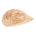 thumbnail image 1 of Small Cowboy Hat Miniature Cowboy Hat Mini Straw Doll Hat for DIY, 1 of 8