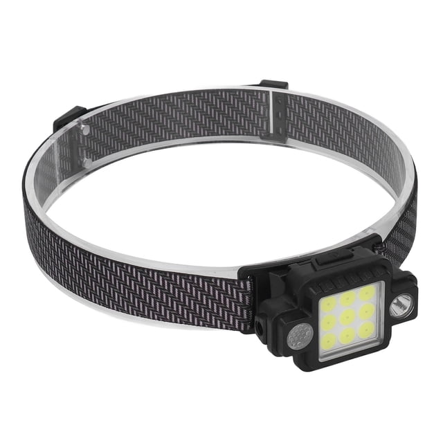 Luz de advertencia principal, faro de trabajo con faro de trabajo de 2400 mah, faro recargable, eficiencia maximizada
