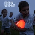thumbnail image 3 of RealPlay Light Up Football with Rechargeable LED Light, Orange, 3 of 8