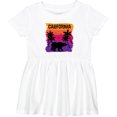 thumbnail image 3 of Inktastic California Sunset Vacation Beach Girls Baby Dress, 3 of 5