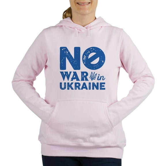 CafePress - No War In Ukraine - Women's Hooded Sweatshirt