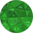 thumbnail image 1 of Ahgly Company Machine Washable Indoor Round Transitional Green Area Rugs, 7' Round, 1 of 7