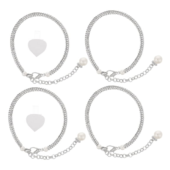 2 Pairs High Heel Straps Decorative Anti Loose Heel Straps for Women Detachable Ankle Straps Shoe Accessories