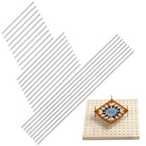 1 bag 50pcs 304 Stainless Steel Solid Bar 3.9" 5.9" 11.8" Metal Round Rods Bar Diameter 3mm Metal Solid Shaft Rods for Craft DIY Metal Working