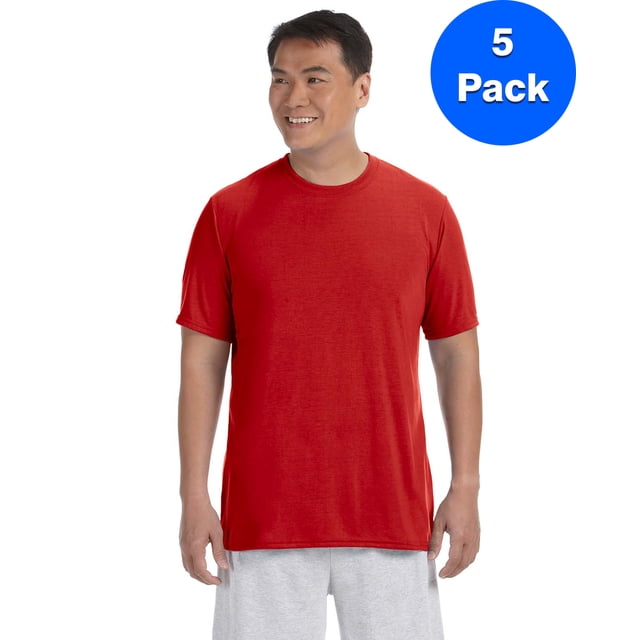 Gildan Men's Performance Men's . T-Shirt - G420 (Pack Of 5)