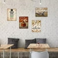 thumbnail image 4 of Retro Metal Tin Wall Sign 8 x 12 Inch Decor Panel with Fishing Reels Artwork for Home Bar or Garage, 4 of 4