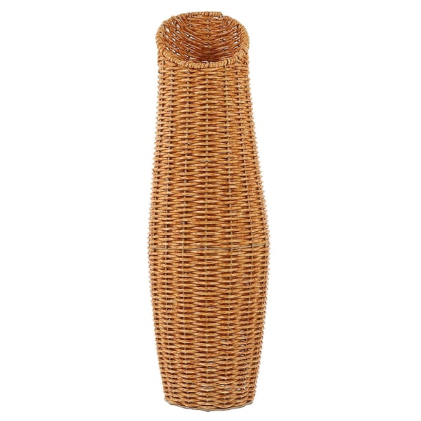 Jarrón de flores,Jarrón de flores para decoración del hogar,adorno de plástico,Jarrón decorativo para decoración del hogar,arreglo floral,Maceta Contenedor Hogar Boda San