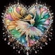 thumbnail image 1 of Pintura de Diamante Likrtyny Bailarina Con Falda Floral 30*30CM, 1 of 9