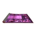 thumbnail image 2 of Ahgly Company Indoor Rectangle Abstract Purple Contemporary Area Rugs, 4' x 6', 2 of 4