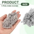thumbnail image 2 of Uxcell 4.6oz Preserved Reindeer Moss Light Grey Decorative Artificial Fake Moss, 2 of 6