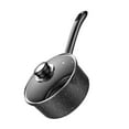 thumbnail image 1 of BRIGHTFUFU Small Pots Milk Stockpot Black Material 1Set for Daily Use, 1 of 8