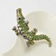 thumbnail image 5 of Pin de broche de cristal de de punk de estilo vintage para hombre fiesta de Halloween Zulema Pin de broche, 5 of 7