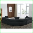 thumbnail image 6 of Modern Boucle 4-Seater Modular Curved Sofa for Living Room – Oversized Combinable Design with Pillows, 6 of 26