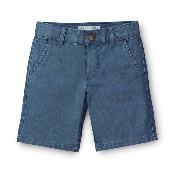 Hope & Henry Boys' Chambray Short