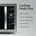 thumbnail image 5 of Nostalgia 1.1 cu ft Microwave Oven, 1000W Countertop Microwave Oven with LED Display, Grey, 5 of 7