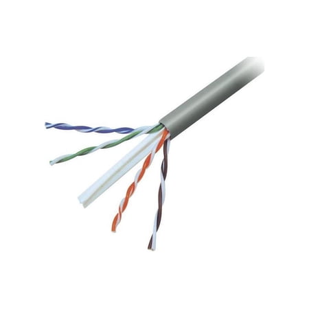 UPC: 0745883806355 | Belkin A7L704-1000PU-P 1000 ft. Cat 6 Purple 23AWG Plenum Solid Bulk Cable