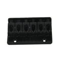 thumbnail image 3 of Black 6 String Fixed Hard Tail Guitar Bridge for Guitar & Hardtail Guitar Bridge Body Through for 6 String, 3 of 10