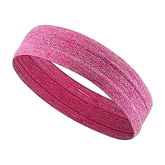 Bandas para la cabeza deportivas Banda para el sudor Banda para el sudor Banda para la cabeza ligera antideslizante para entrenamiento Rojo oscuro