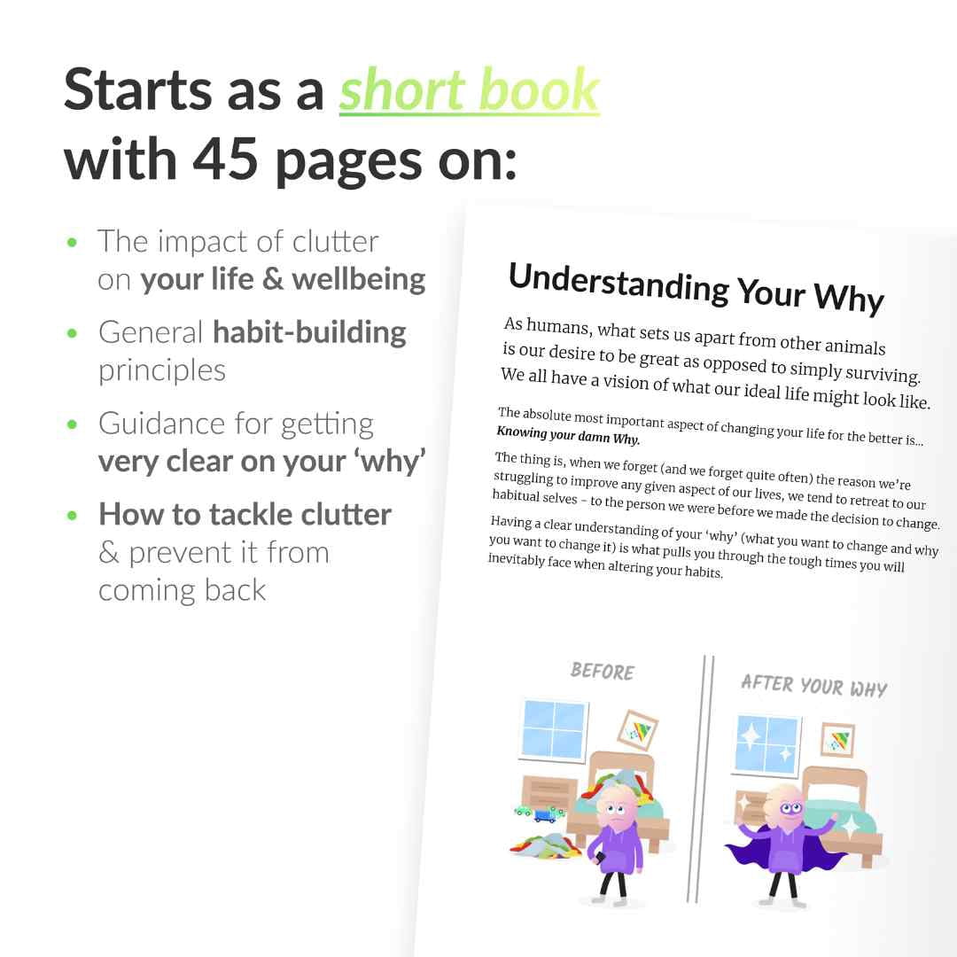 The Home Organization Journal by Habit Nest. Blank Diaries and Journals.