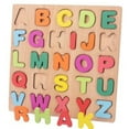 thumbnail image 3 of Wooden Puzzle for Kids, Set of 3 Pack Educational Boards, Alphabet Shape, Numbers 1-20, Shape, Ages 3,4,5, Perfect for Montessori Kids, 3 of 9