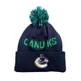 thumbnail image 1 of Youth Vancouver Canucks NHL Authentic Pro Wordmark Pom Pom Toque, 1 of 1