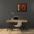 thumbnail image 4 of Nan 24x20 Black Modern Framed Museum Art Print Titled - Garden Treasure II, 4 of 5
