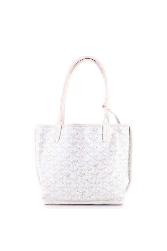 Pre-Owned Anjou Reversible Tote Coated Canvas Mini By Rebag