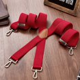 thumbnail image 5 of Buyless Fashion Heavy Duty 2 Pack Suspenders for Men - 48" Adjustable Straps 1 1/2" - X Back with Strong Hooks - 5145-2-Red, 5 of 7