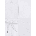 thumbnail image 4 of Adar Addition Go-Higher Scrub Set For Women - Notched V-Neck Scrub Top & Skinny Cargo Scrub Pants, 4 of 7
