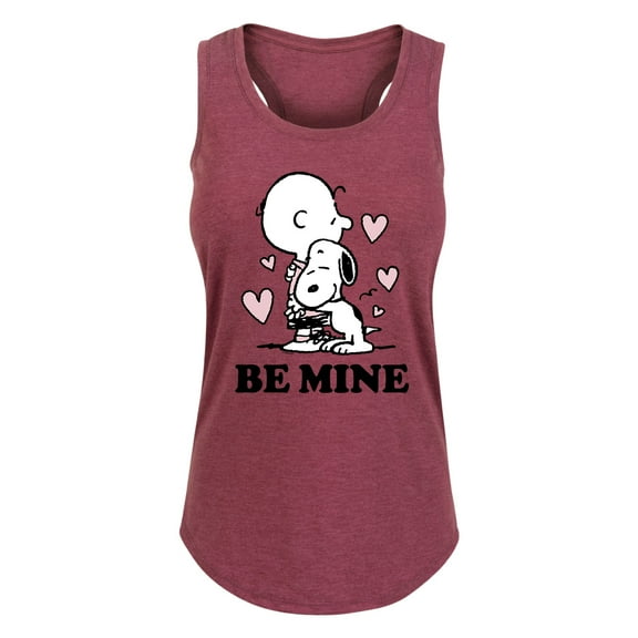 Peanuts - Be Mine - Women's Racerback Tank Top