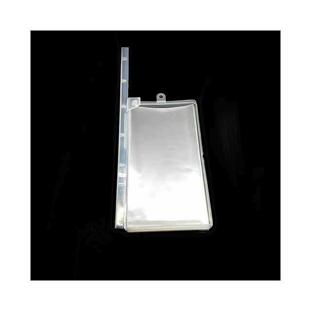 Ounissouiy Bolsa de almacenamiento de moneda de papel de 100 piezas, funda para dinero a prueba de polvo, Protector colectivo para el hogar, Almacenamiento y organización del hogar
