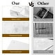 thumbnail image 5 of Organizador de mostrador de baño Luxspire Marble con tapa, 6 ranuras, 5 of 7