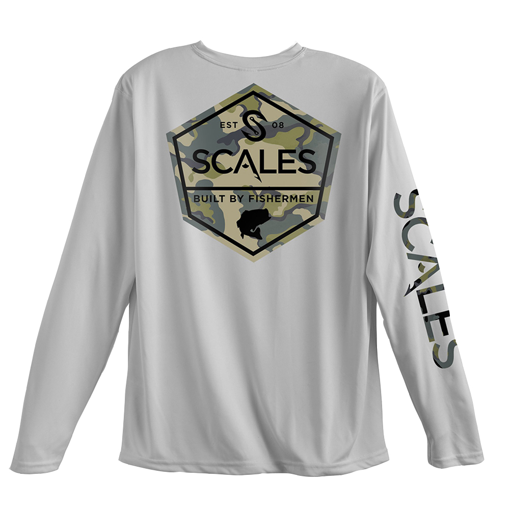 SCALES GEAR Mens SCALES PRO Performance Bass Badge, Color Yellow