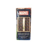 Marvel Avengers Team 2 Panels Drapes Set - 63 inch Long - Superhero Home Accessories