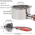 thumbnail image 5 of Bottomless Portafilter 51 mm Only Compatible for DeLonghi Dedica EC680/EC685/EC885 with 3 Ears, Colo, 5 of 5
