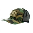 thumbnail image 2 of Ariat A3000158222 Camo Snap Back Embroidered USA Flag Cap for Mens, 2 of 4
