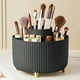 thumbnail image 1 of 60 ° Organizador de maquillaje giratorio, almacenamiento de cosméticos de plástico de 1 pieza con 5 compartimentos, soporte multifuncional para brochas, 1 of 3
