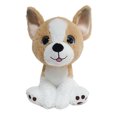 thumbnail image 1 of Kid Connection Plush Dog Cream 7.5inch for all ages, 1 of 4