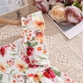 thumbnail image 4 of Tiijoy Big Girls Floral Smocked Sleeveless Dress Summer Ruffle Tiered Dress, Sizes 7-8, 4 of 8