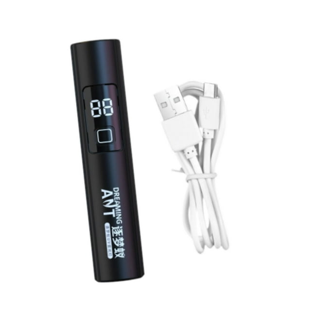 Almencla Blacklight Flashlight Multipurpose Curing Resin Reliable Fluorescence Tester Black