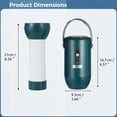 thumbnail image 6 of Portable Clothes Dryer, 200-400W Multifunctional Small Dryer with Big Clothes Bags and Warm Shoe Expansion Tube for Travel Home Laundry, 6 of 7